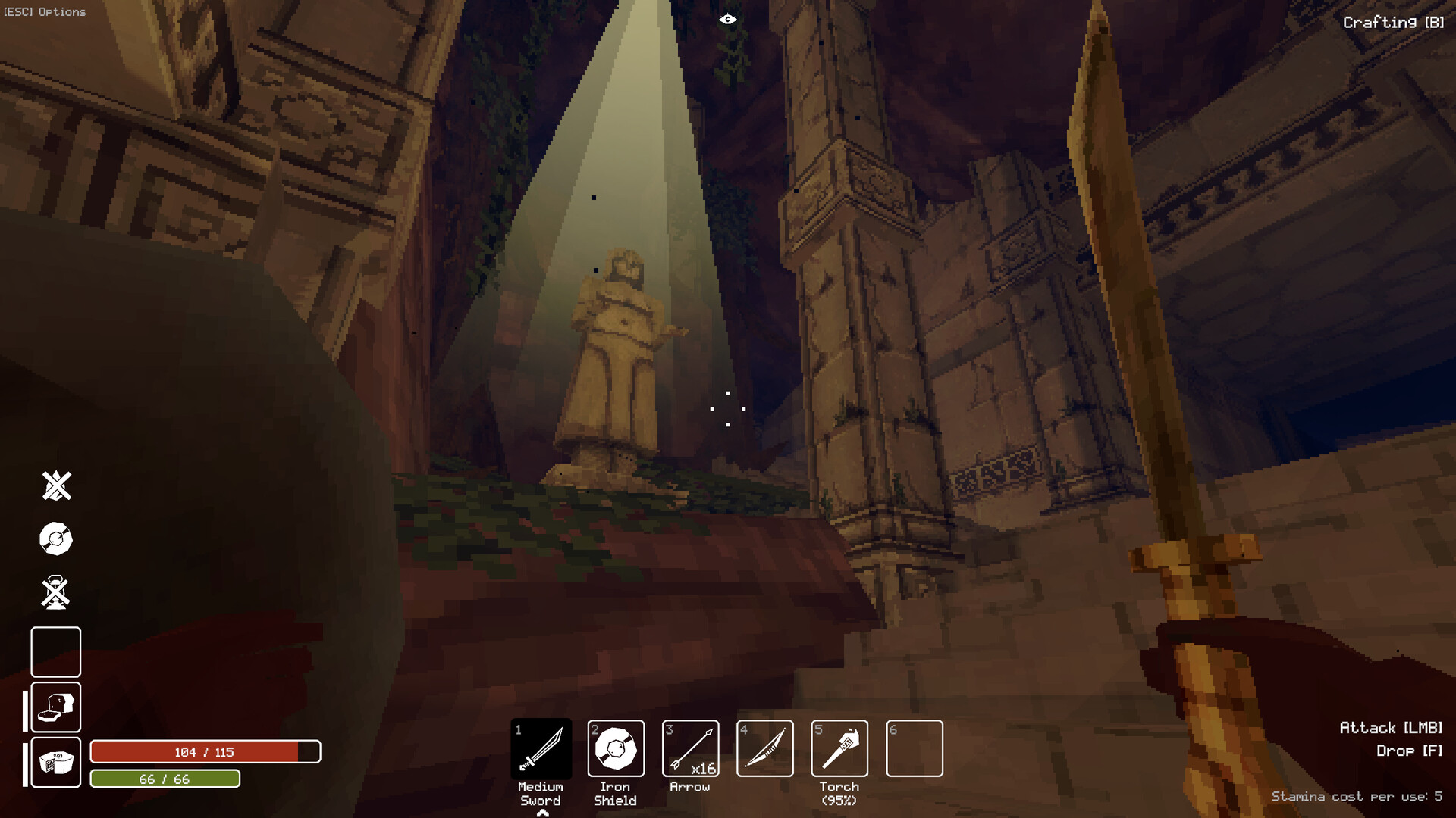 Deep Dish Dungeon Game screenshot