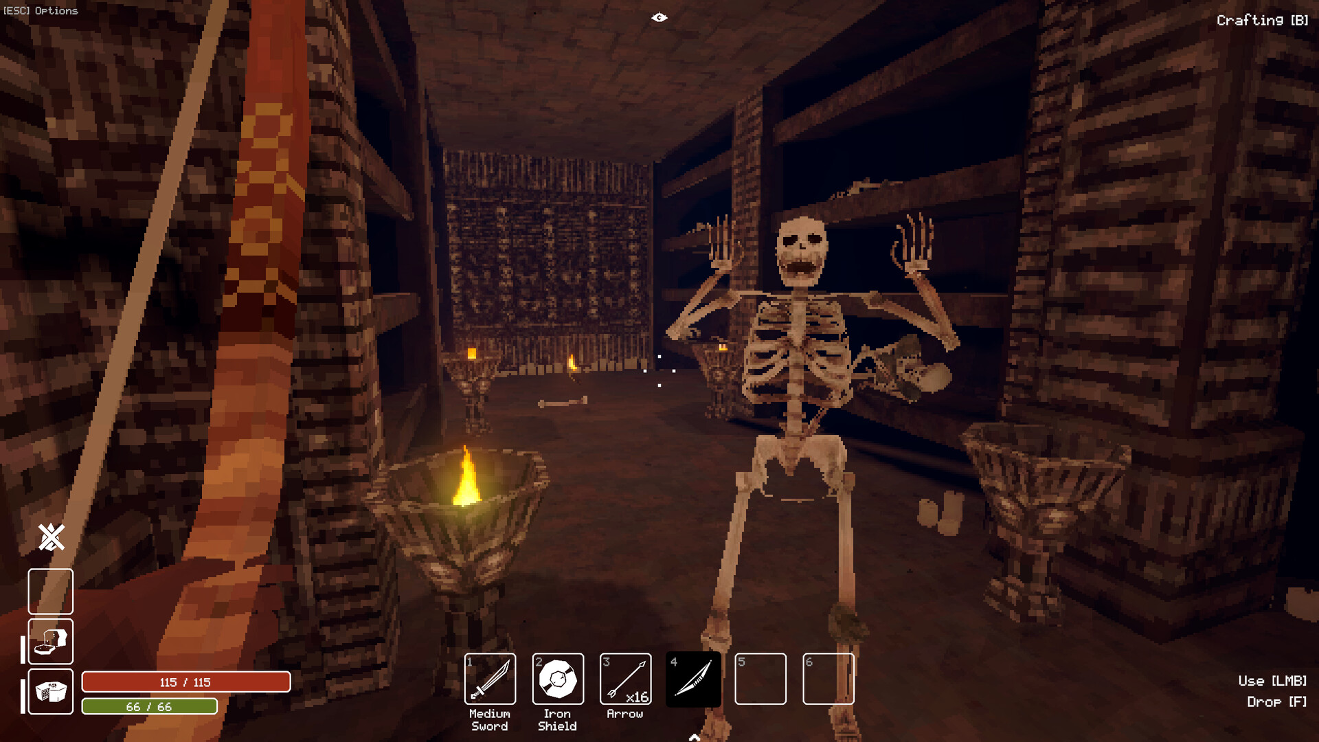 Deep Dish Dungeon Game screenshot